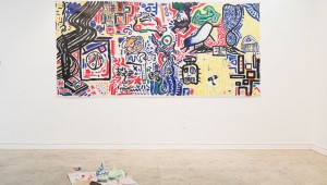 Participants in the Teen Artist Project have the opportunity to display their works at Gallery 414 through May. Photo by Jesse Barnett.