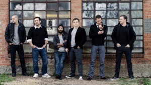 Raven Charter's obligatory "band in front of an old building" photo.