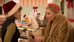 Rooney Mara and Cate Blanchett fall for each other in "Carol."