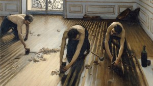 “The Floor Scrapers” is part of the Kimbell’s Gustave Caillebotte: The Painter’s Eye.