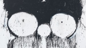 Joyce Pensato’s “Groucho Homer” is part of the Modern’s Focus exhibition.