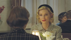 Cate Blanchett pursues love in a homophobic time in Carol.