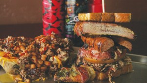 The Sadie and the Jambo Texan sandwich are two of the Arlington eatery’s signature dishes. Photo by Lee Chastain.