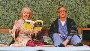 Wendy Welch and Bob Hess plumb the mysteries of this book and their marriage in Stage West’s Sexy Laundry.
