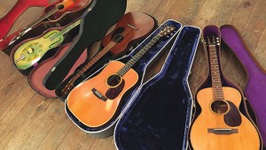 Some of the guitars you’ll see at the antiques show date from the 1920s to the 1940s. Photo by Jan Orr-Harter.
