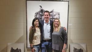 (From left to right) Lauren Childs, J.W. Wilson, and Leigh Ann Williams are set to put Fort Worth artists to work. Photo by Edward Brown.