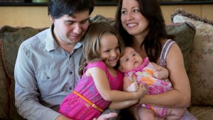 The Kholodenko family in happier times.