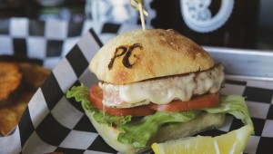 The grilled ahi sandwich was developed to pair perfectly with beer. Photo by Lee Chastain.