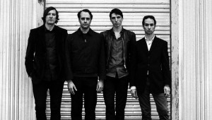 Ryan (left-center): “The machines are a big part of our sound.” Courtesy of Mind Spiders.