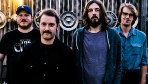 As the Siberian Traps, (from left to right) Mike Best, Seth Reeves, Ben Hance, and Peter Wierenga take Americana rock in a new direction. Photo by Walt Burns.