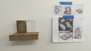 Here's a look at Christopher Bond's workspace at Grand Studio. Photo by Christopher Blay.