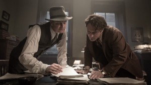 Colin Firth and Jude Law toil over a big novel in "Genius."