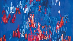 “Aurora Borealis” is part of the Amon Carter’s Procession: The Art of Norman Lewis.