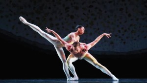 Alexandra Farber and Jiyan Dai danced the pas de deux with beautiful, gentle lines.
