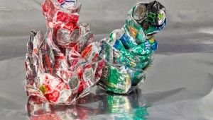 Marilyn Waligore’s “Aluminum RG#1” won the top prize: $1,000 and an opportunity to participate in a solo or group exhibition in Artspace’s 2016-17 season.