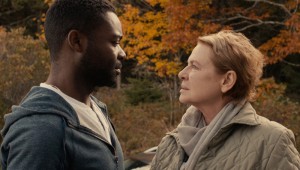 David Oyelowo and Dianne Wiest try to reach an understanding during Five Nights in Maine.