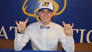 Justin Arth signed with the TWU football team last month. Courtesy of Integrity Image Group.
