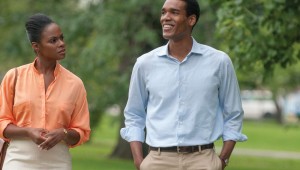 Tika Sumpter and Parker Sawyers are a golden couple in the making in Southside With You.