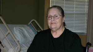 Sandra Wood has spend the past four months recuperating from broken bones after a fall. Photo by Jeff Prince.