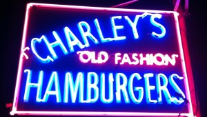 charley's old fashioned sign