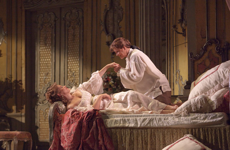 Renée Fleming and Susan Graham share a bed in Der Rosenkavalier. big_ticket...