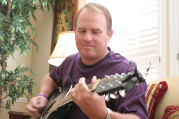 More than 8,000 songs on his iPod, and Patterson can play most of them.