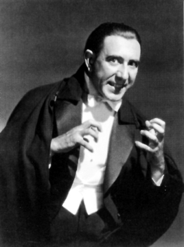 Carlos Villar in a vintage Spanish ‘Drácula.’