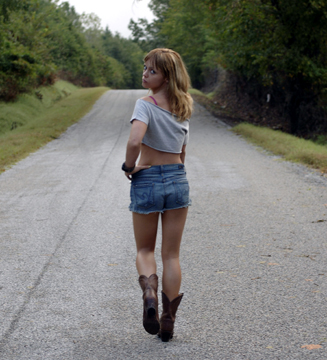 Christina Ricci, about as clothed as she’ll get in ‘Black Snake Moan.’