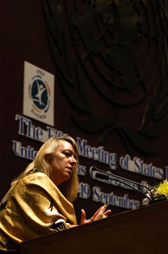 Jody Williams, who started an anti-landmines movement, is expected to take part in the Dallas conference.