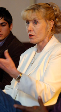 Betty Williams organized demonstrations that helped put Northern Ireland on the road to peace.