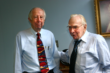Former Fort Worth Mayor Bob Bolen and Wright get together to discuss issues in regular meetings known as ‘The Speaker’s Table.’