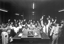 “Altar Call, Truth Tabernacle, Fort Worth, TX, 1978” by Peter Feresten 