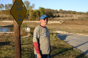 McDaniel: “They didn’t tell me they had sold the water.” Photo by Jeff Prince.