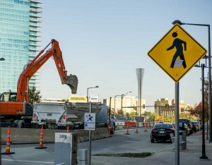 A gas pipeline goes in on the southern edge of downtown. Brian Hutson