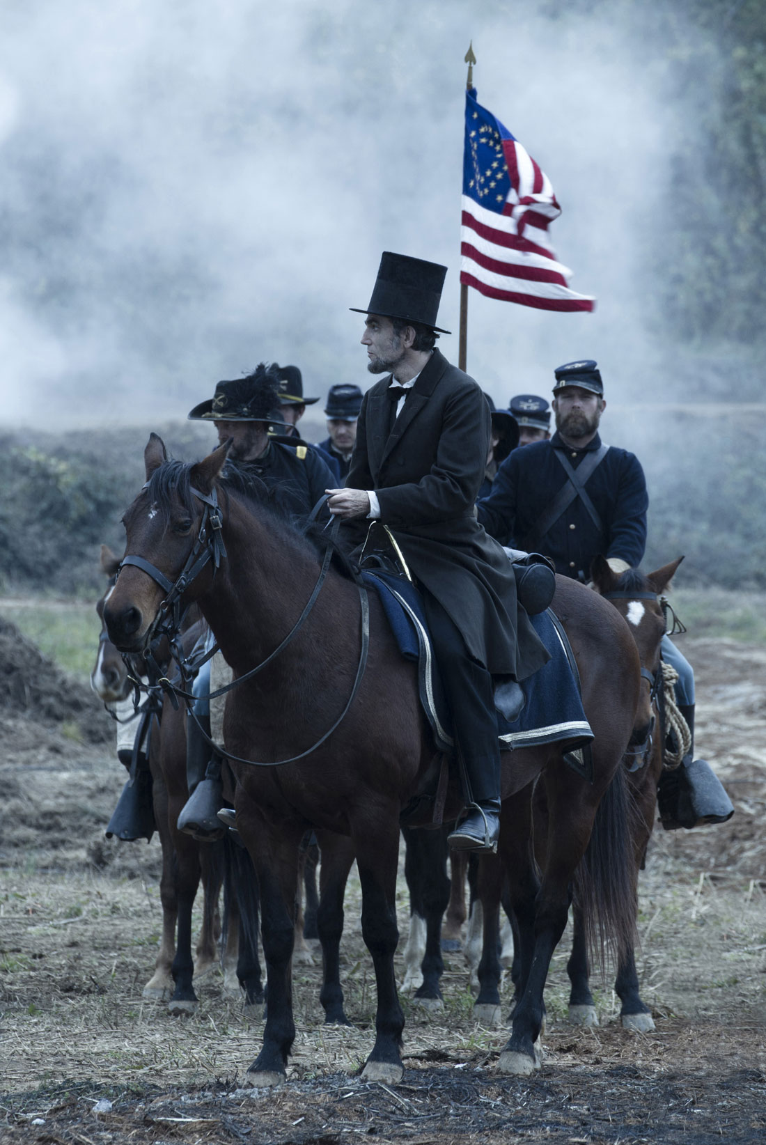 Daniel Day-Lewis fights for freedom in Lincoln.