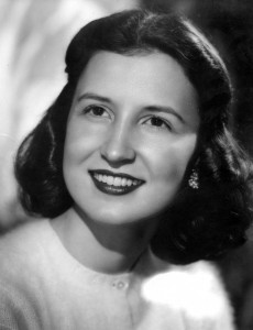 Brink smiles for her 1949 Everman High School graduation picture.