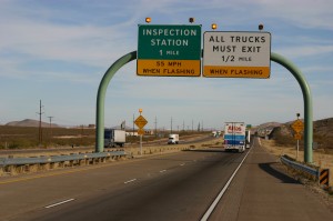 FEATURE_8 This sign on eastbound I-10 sends chills down some motorists’ spines. Jeff Prince