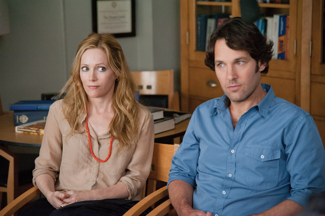 Leslie Mann and Paul Rudd face the middle of their lives in This Is 40.