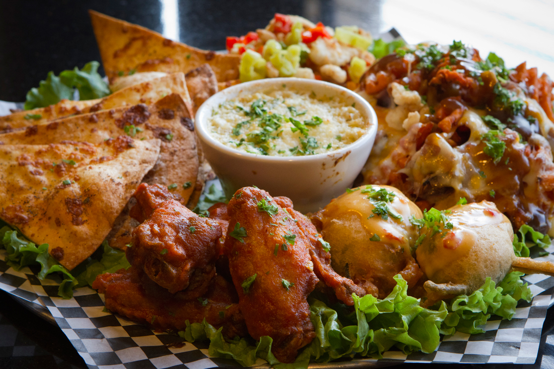 Frankie’s All-Star sampler is a great way to dive into the diverse menu. Tony Robles