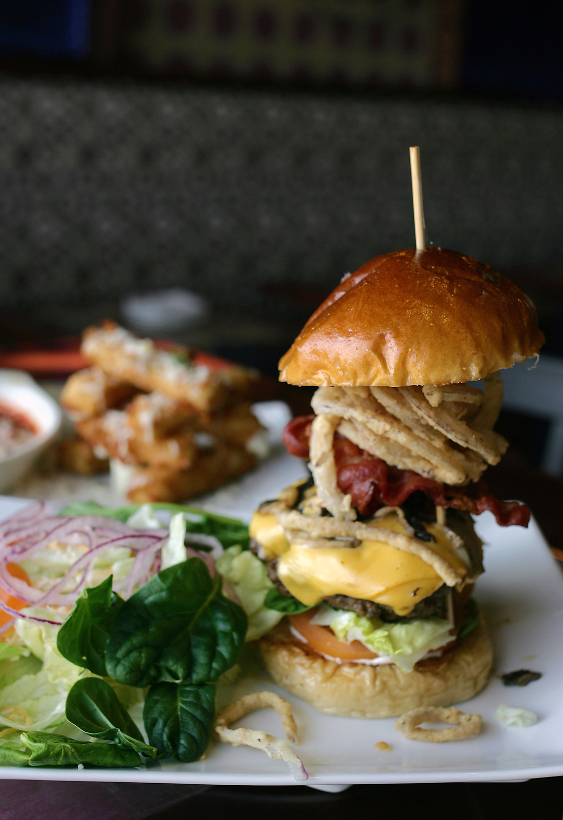 “A high-quality mess”: Orchid City’s Downtown Burger. Lee Chastain