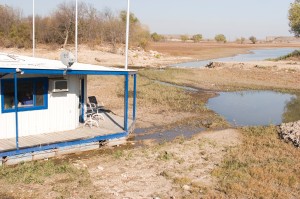 The level of Benbrook Lake has been increasingly low in recent years. Jeff Prince