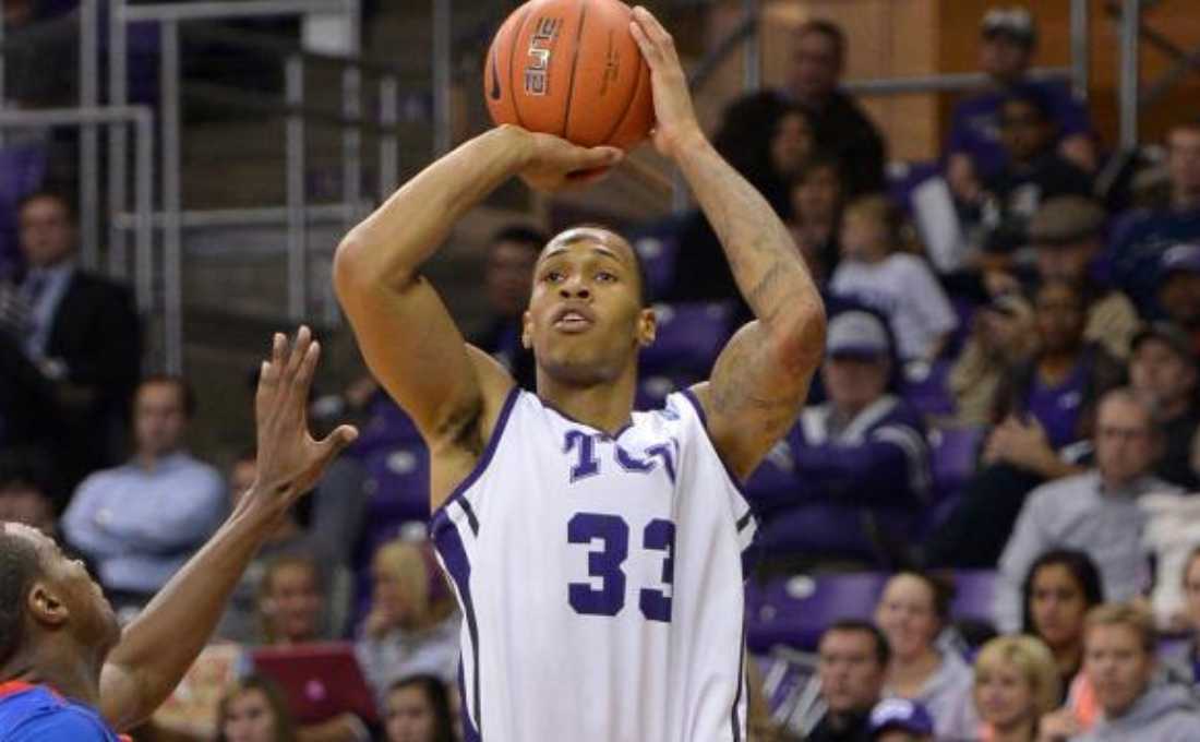 The TCU vs Kansas game tips off at 8pm at Daniel-Meyer Coliseum.