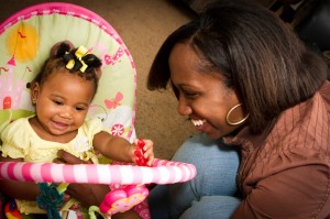 Kennedy, with baby Kamryn: “Knowledge is power. It can save somebody’s life.”