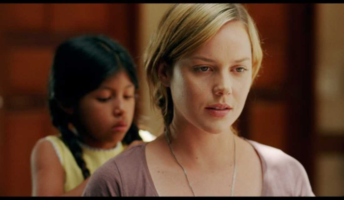 Maritza Santiago Hernandez braids Abbie Cornish's hair in "The Girl."