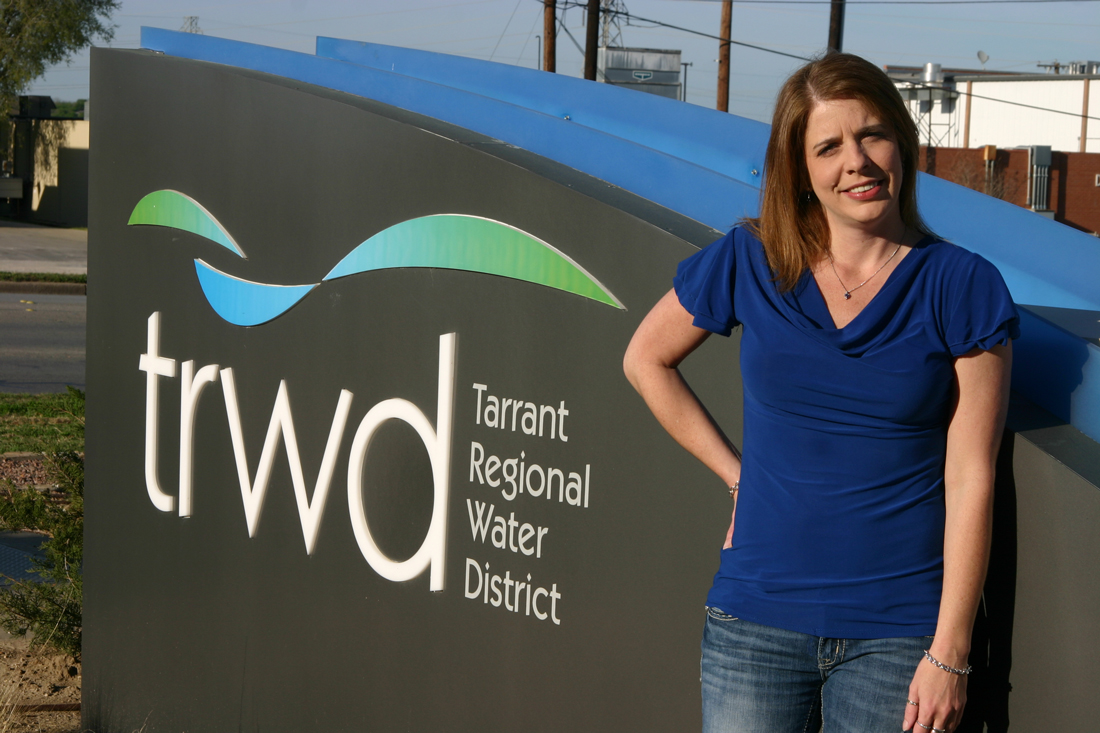 Water activist Layla Caraway is among those wanting new leadership on the Tarrant Regional Water District board. Jeff Prince