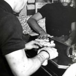 Pat Kirkwood, right, is at the center of many stories about the Cellar.