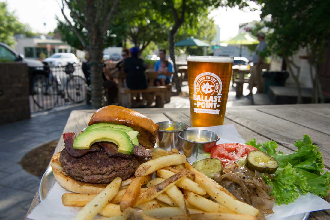 The Bearded Lady’s L.U.S.T. burger is well named. Brian Hutson