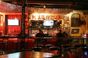 Day or night, inside or out, it’s hard not to have fun at Magnolia Motor Lounge. Lee Chastain