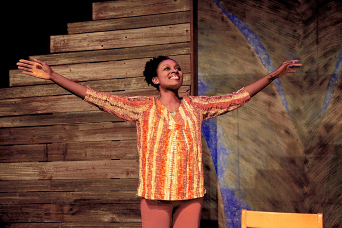 Ebony Marshall-Oliver stars in Neat, a companion piece of sorts to playwright Charlayne Woodard’s Pretty Fire.