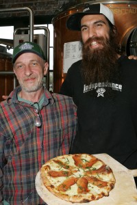 Partners Carlo Galotto (left) and Adam Gonzales will keep you well fed. 